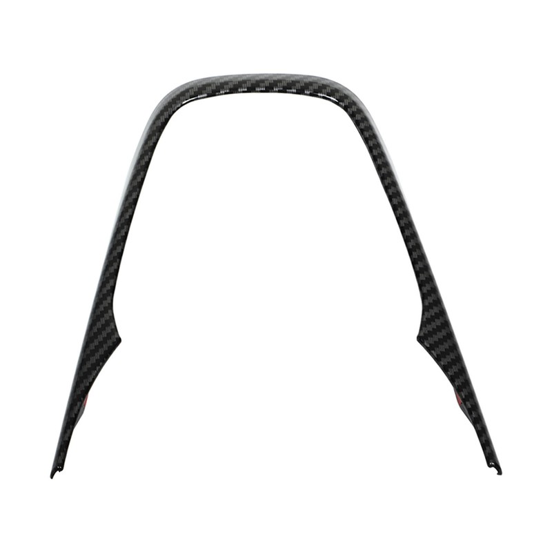 Steering Wheel V Shape Trim Panel Carbon Fiber Style Frame