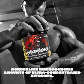 Mutant Madness Pre-Entreno Ultra Concentrado con Cafeína Naranja 285 g