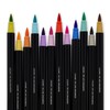LEGAMI - Set of 12 felt tip pens with brush