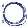 Optical Fiber Patch Cord Armored Jumper Single Mode 2 Core