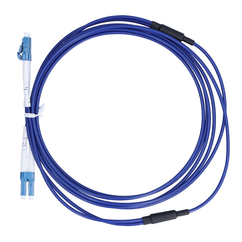 Optical Fiber Patch Cord Armored Jumper Single Mode 2 Core