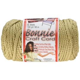 Pepperell 6mm Bonnie Macramé Craft Cord, 100-Yard, Jute