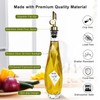 MUVEKA Olive Oil Dispenser Bottle for Kitchen