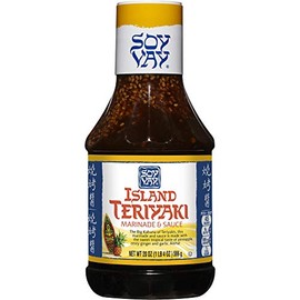 (2 Pack) Soy Vay Marinade & Sauce, Island Teriyaki, 20 oz Bottle