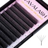 VAVALASH W-shaped Eyelash Extension 5D Premade Fans 0.07 C Curl