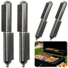 moonoom 4 Pack 6'' BBQ Bullet Weld on Hinge, Heavy