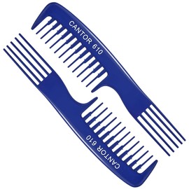 Peine de dientes anchos Lift Teasing, 2 unidades de peine desenredante resistente a los químicos y al calor, peine antiestático para todo tipo de cabello, duradero y ligero por Cantor