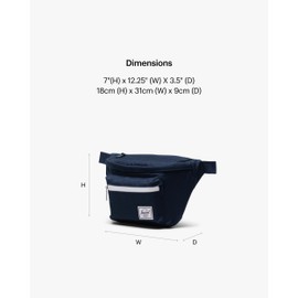 Herschel Pop Quiz Hip Pack, Navy, One Size
