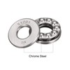 sourcing map 2 pieces miniature thrust ball bearings 51201 12