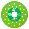 JTEX 4 Inch Diamond Angle Grinder Cutting Disc, 7/8" Arbor,