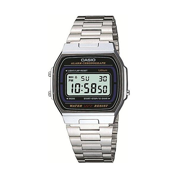 CASIO watch standard digital A164WA-1