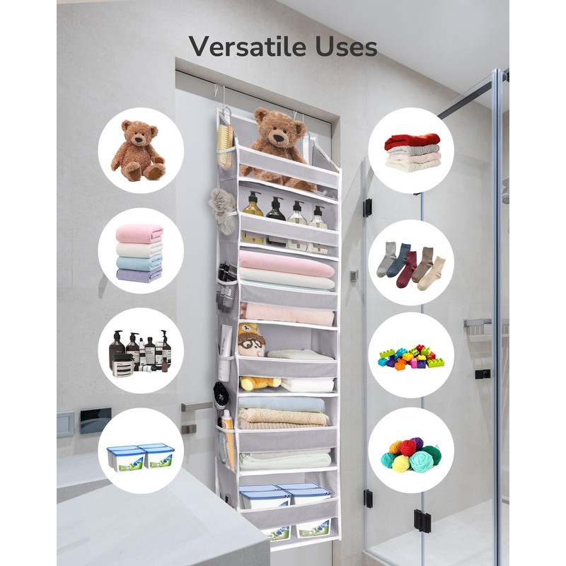 ULG Over The Door Organizer with 6 Large Pockets 12
