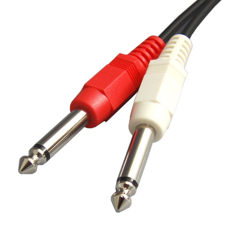 3.5mm Stereo Mini Jack (Female) to 6.3mm Mono Standard Plug