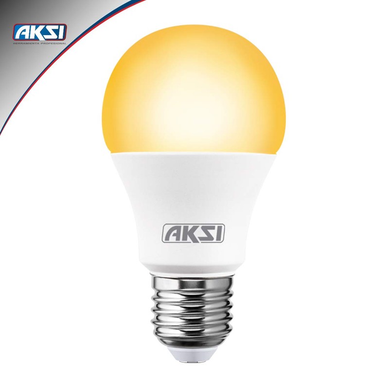 FOCO LED AKSI A19 REPELENTE DE MOSQUITO, Consume 7W, LUZ