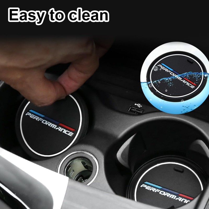 Ruayia Drink Holder Car Coaster 66 mm, Car Drink Holder
