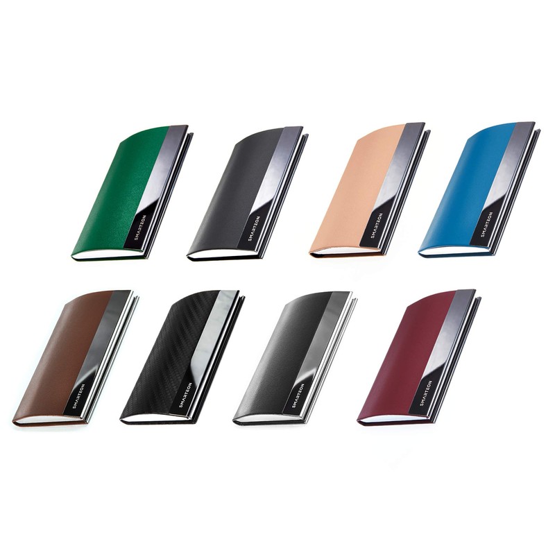 SMARTEON Premium Business Card Holder for Storing Business Cards, High-Quality