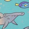 C.R. Gibson TW12-25638 Under The Sea Disposable Paper Dinner Plates,