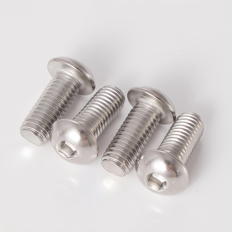 YIIFLY M10x1.5 Bolt, M10 x 20mm Button Head Socket Cap