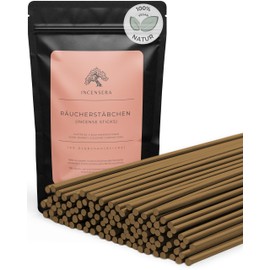 Incense Sticks Set 5 x 20 - 100 Incense Sticks - Sea Salt Lavender, Sage Eucalyptus, Sandalwood Rose, Osmanthus Agarwood & Frankincense Orange Blossom - Meditation, Yoga, Rough Nights Gift Set