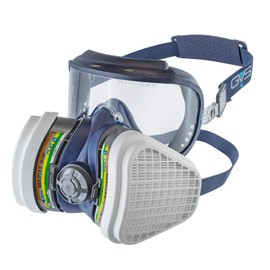 GVS SPR534 Elipse Integra Mask with ABEK1P3 Filter Against Gases, Vapours and Dust, S/M