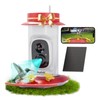 Hummingbird Feeder with Camera Solar Powered, 2K Live Stream Smart