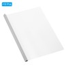 PATIKIL Clear Report Covers with Sliding Bar, 10 Pcs 15mm