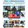 2025 Motorcycle CarPlay Screen & Android Auto 7" Wireless Portable