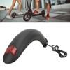 equlup Scooter Rear Mudguard with Tail Light, 10in Scooter Splash