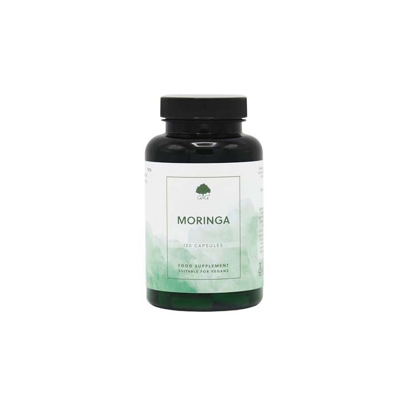 Moringa Capsules | 500mg Moringa Leaf per Capsule | 120