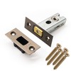 EAI Tubular Deadbolt for Bathroom | 76mm Case 57mm Backset