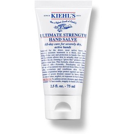 Kiehl's Body Ultimate Strenght Hand Salve, Crema de Manos, fórmula espesa y enriquecida alivia, acondiciona e hidrata las manos secas, con Aceites de Aguacate, Eucalipto y Semillas de Sésamo, 75 ml