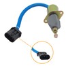 RABROPAR Fuel Shut Off Solenoid With Bracket Kit Compatible with