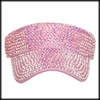 White Fang CA666 Visor, Cap, Star Pattern, Hat, Sports, Running,