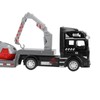 Alloy Semi Flatbed Trailer Truck Toy with Submarine Educational Realistic