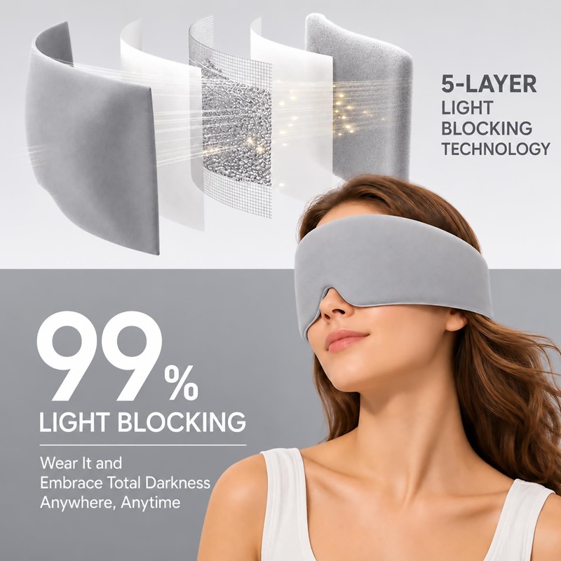 Sleep Eye Mask (Mist Gray)