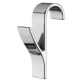 HEATGENE ABS Y-Shaped Hooks - Chrome, Compatible Liquid Filled Smart Towel Warmers (Include Model: HG-R0285, HG-R0246, HG-R0286, HG-R02106, HG-R02126 Series)