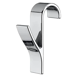 HEATGENE ABS Y-Shaped Hooks - Chrome, Compatible Liquid Filled Smart Towel Warmers (Include Model: HG-R0285, HG-R0246, HG-R0286, HG-R02106, HG-R02126 Series)