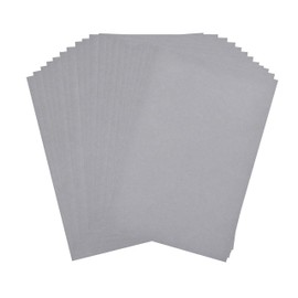 Mandala Crafts Gray Self Adhesive Felt Sheets for Crafts - Gray Felt Sheets Adhesive Backed Stick on Velvet Sheets - Sticky Adhesive Backing Fabric for Felt Drawer Liner