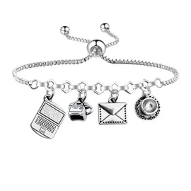 bobauna Secretary Bracelet Administrative Assistant Bracelet Personal Assistant Gift Office Worker Jewelry Employee Appreciation Gift (secretary bracelet3)