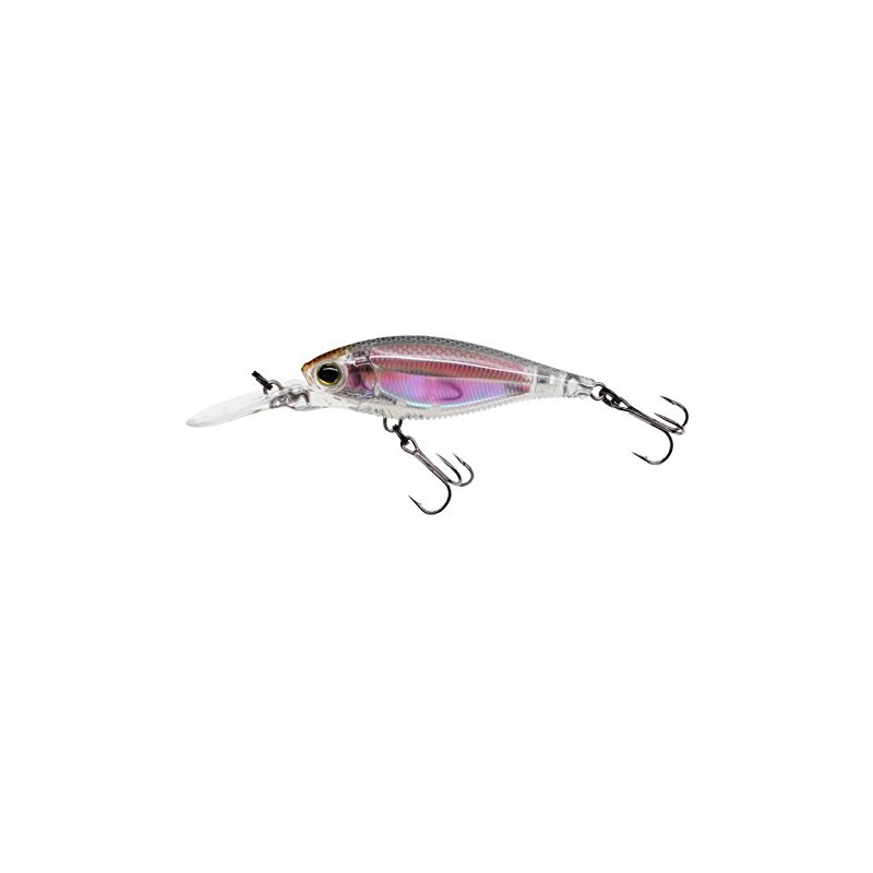 Yo-Zuri 3DR Shad Suspending Lure, 2 3/4", Real Glass Minnow