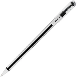 Pentel Superb Ballpoint Pen Ball Point Pens 0.7mm Nib Tip 0.25mm Line Width Fine Line Refillable Ink BK77 - Black, Blue, Red, Green (4)