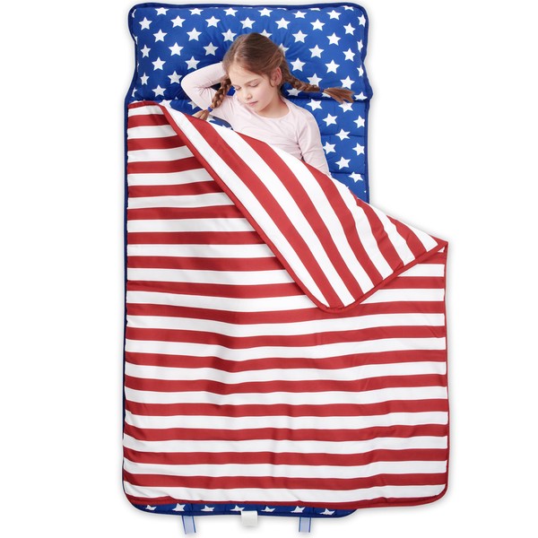 Joon U.S. Flag Nap Mats for Preschool - Toddler Nap