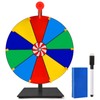 USCNC 10 Slots Prize Wheel,12 Inch Prize Wheel Tabletop for