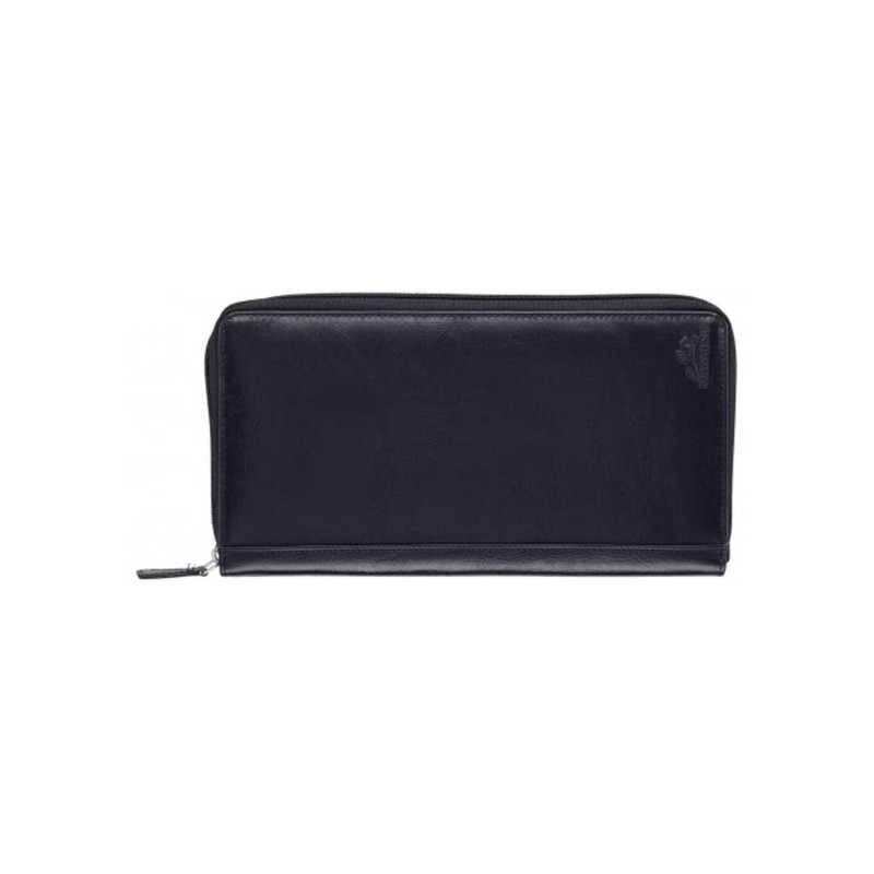 Mancini Casablanca Full Grain Leather RFID Secure Deluxe Passport /