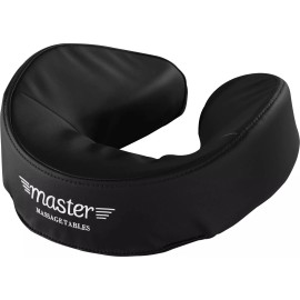 Master Massage Ultra Plush Memory Foam Face Cushion Pillow Headrest, Black