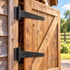 Heavy Duty Shed & Barn Door Hinges – Sturdy Iron
