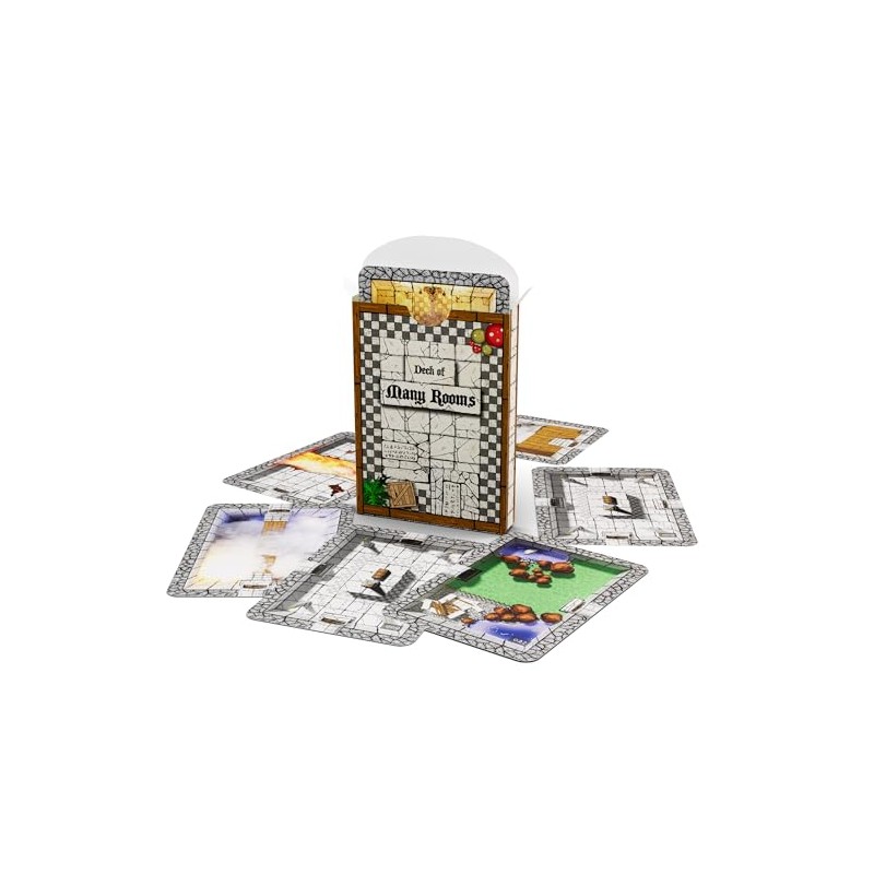 Cultzilla - The Deck of Many Rooms