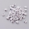 Handicraft Emporium | Cube Alphabet Acrylic Beads | Approx 20g