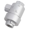 ASHATA Aluminum Air Valve,Threaded 1/4" BSPT Aluminum One-way Quick Exhaust