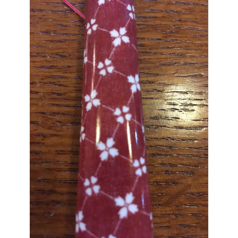 Quid Novi Flatware- Hearts & Flowers - Red Background -